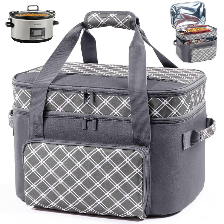 Double Layer Slow Cooker Carrier Bag