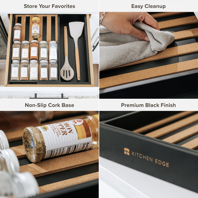 Expandable Spice Drawer Organizer