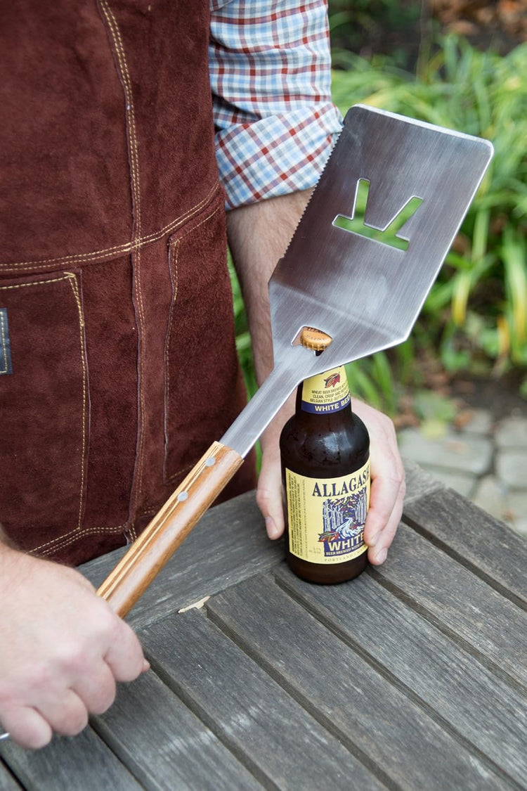 Outset QVG10 Verde Collection Grande Spatula, Bamboo
