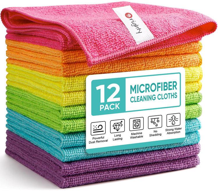 Microfiber Cleaning Cloth (12 Count)