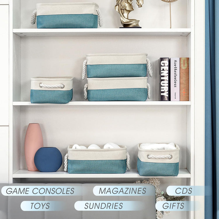 Organization and Storage Basket for Organizing (6 Count)