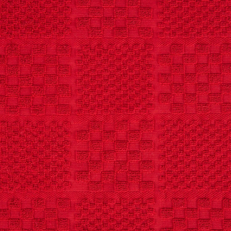 KitchenAid Quilted Cotton Terry Cloth Oven Mitt, Pot Holder Heat Resistant, 16"x26", 7"x13" & 7"x10", Passion Red
