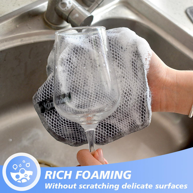 Dish Cloths for Washing Dishes with Scrub Side (9 Count)
