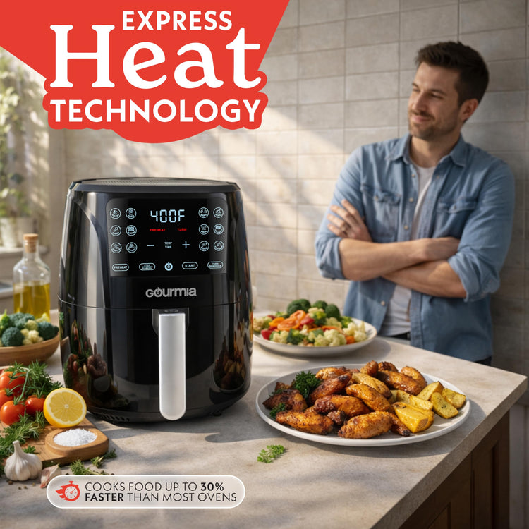 Air Fryer 6 Qt Large Capacity