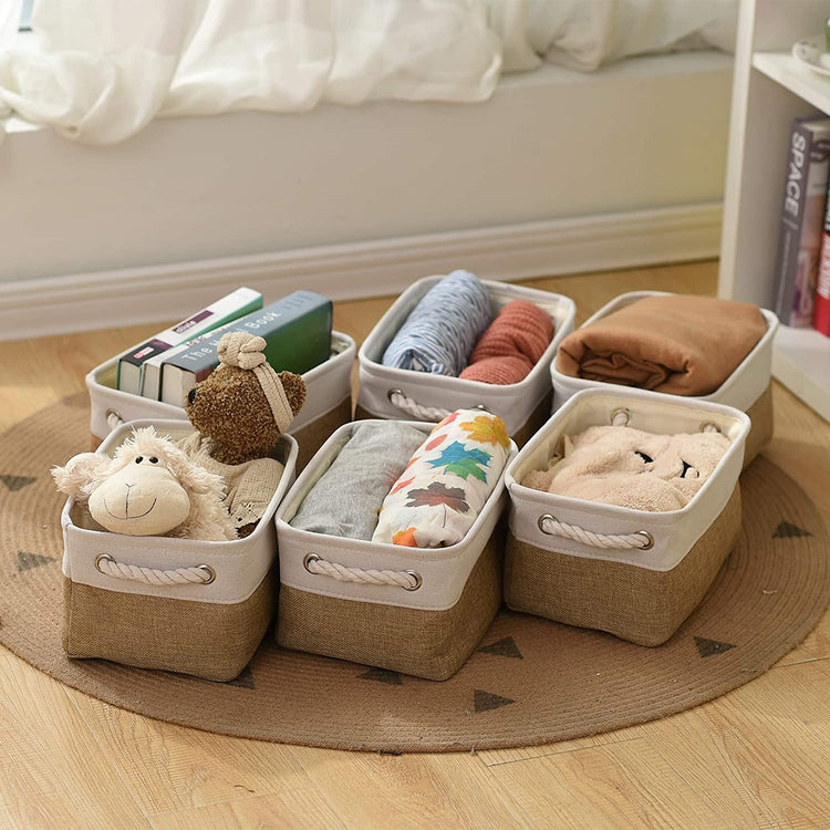 Small Baskets for Organizing (6 Count)