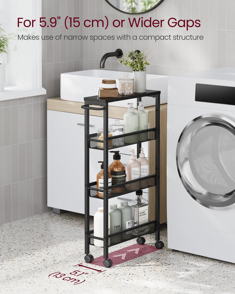 Slim Rolling Cart