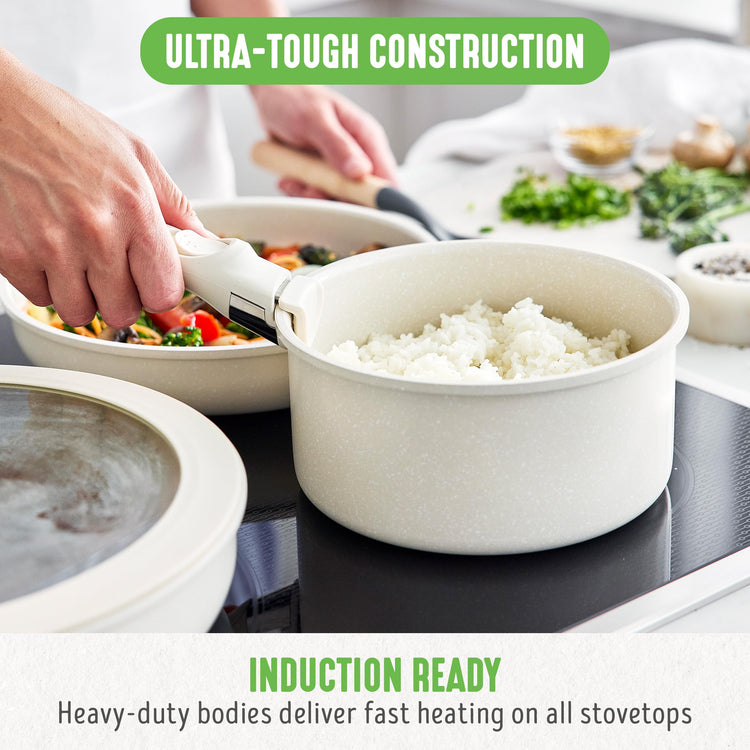 10 Piece Nonstick Pots & Pans Set
