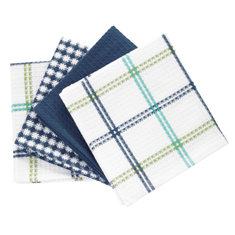 Premium Waffle Dish Cloths (4 Count)