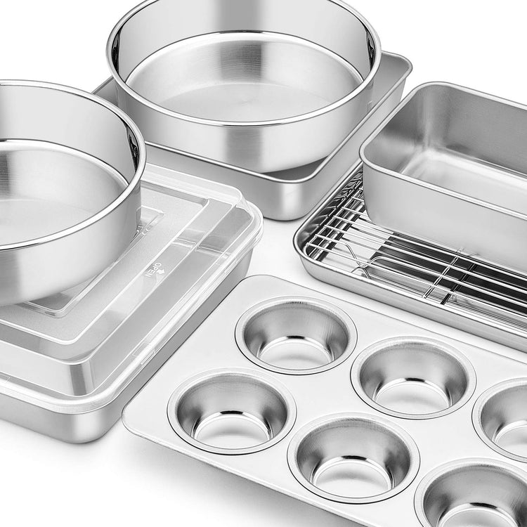Stainless Steel Baking Pan Set