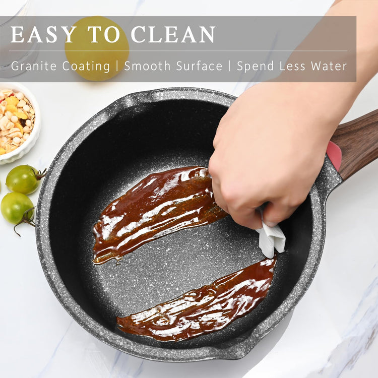 3QT Nonstick Saucepan with Lid