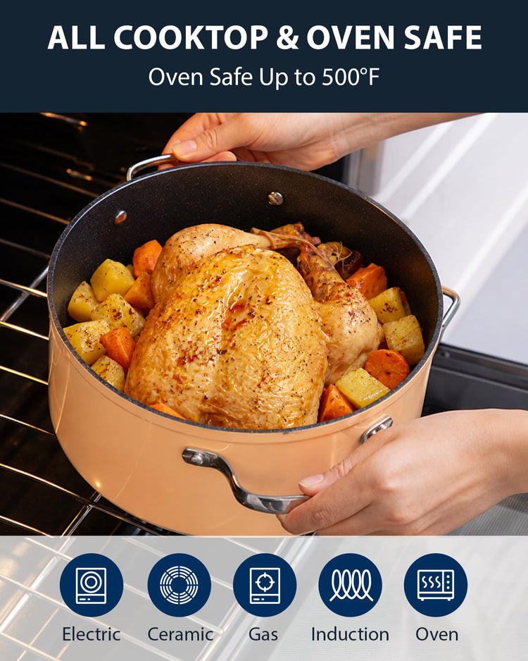 12pc Forged Lightweight Cookware Set