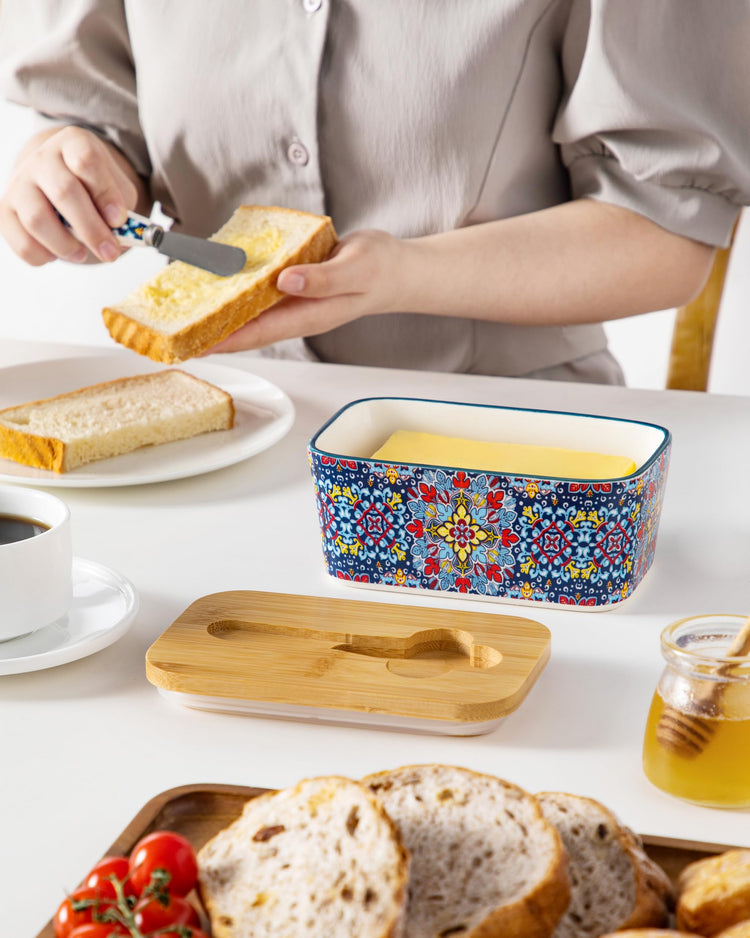 6.5" Butter Dish with Lid