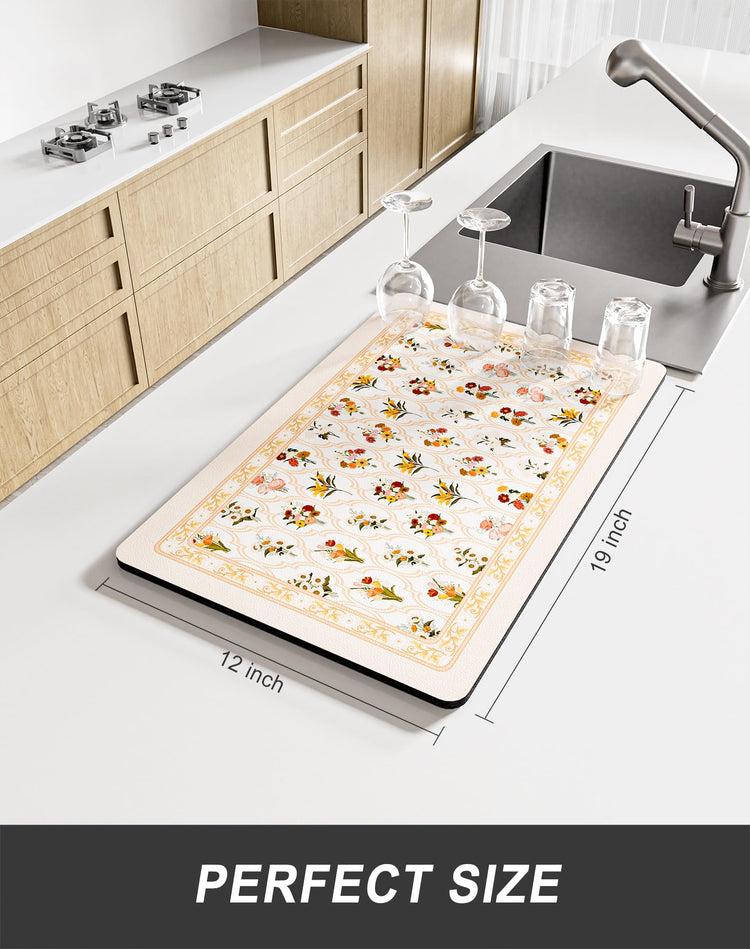 Dish Drying Mat for Kitchen Counter