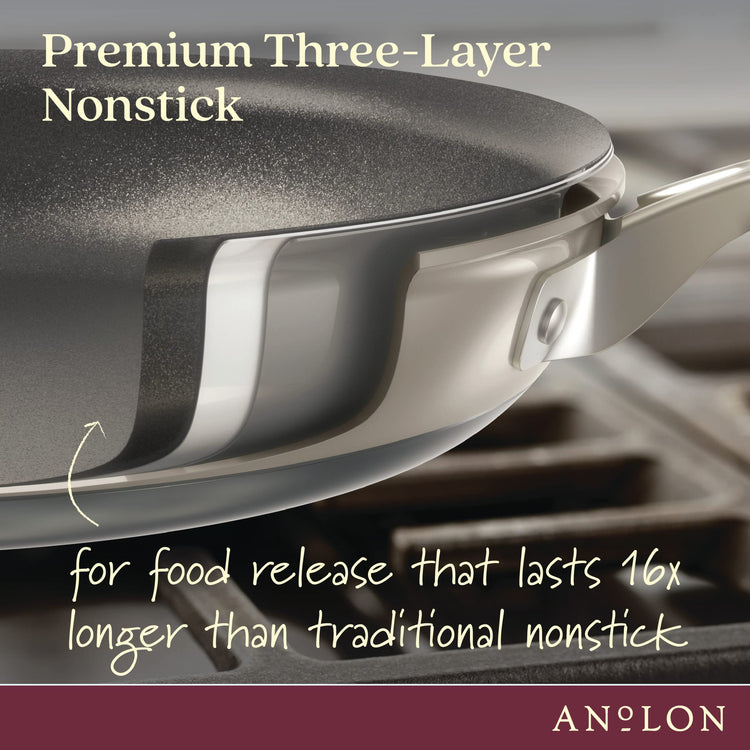 Achieve Hard Anodized Nonstick Cookware Pots and Pans Set