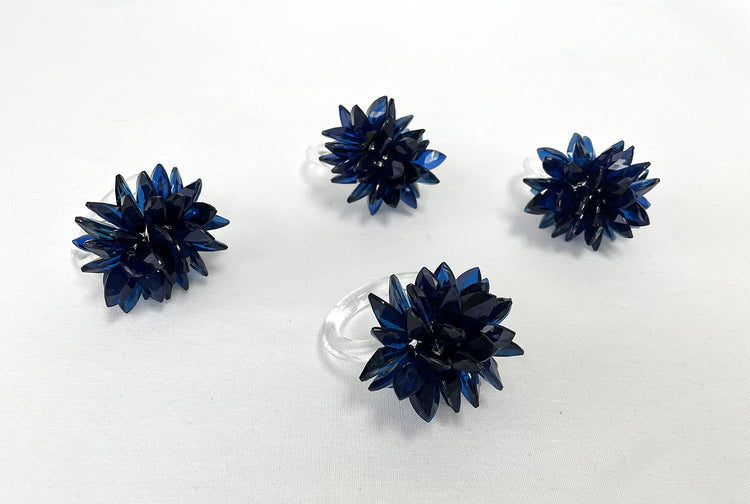 Crystal Design Collection Napkin Rings