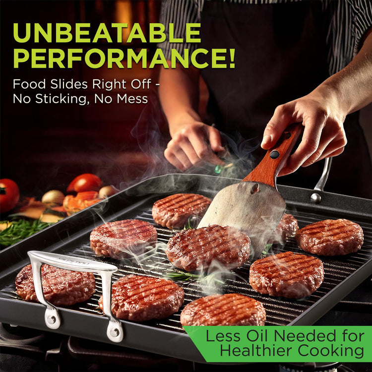 20"x13" Stove Top Grill Pan