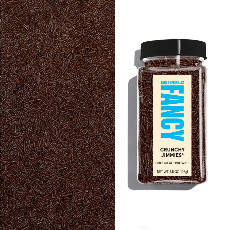 Chocolate Crunchy Jimmies Brownie Flavored 1 Pack