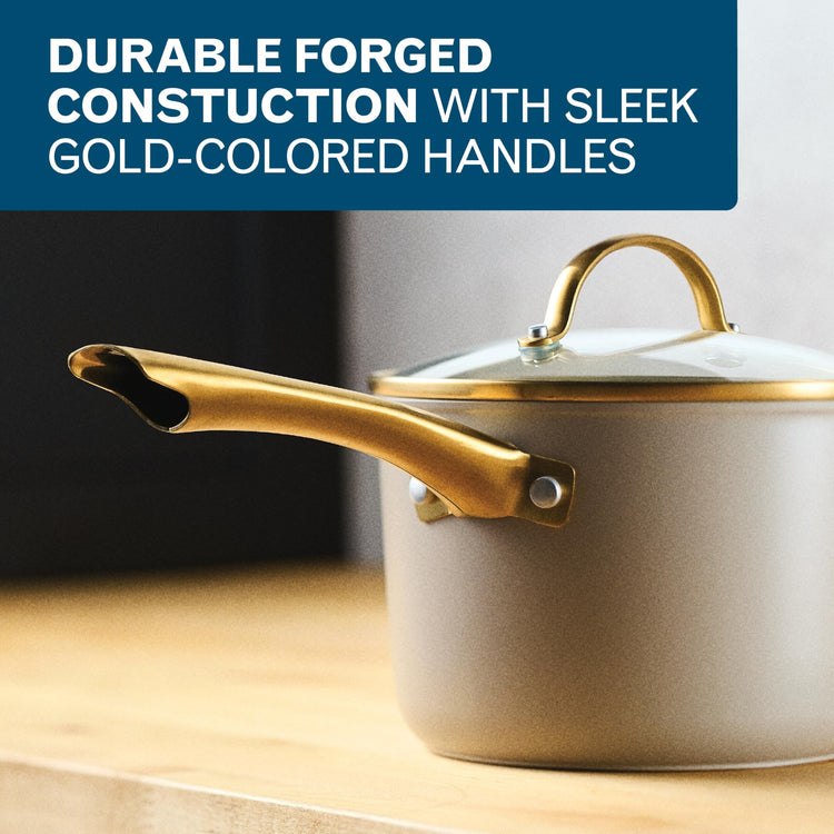 Forged Induction Ceramic Nonstick Cookware Set