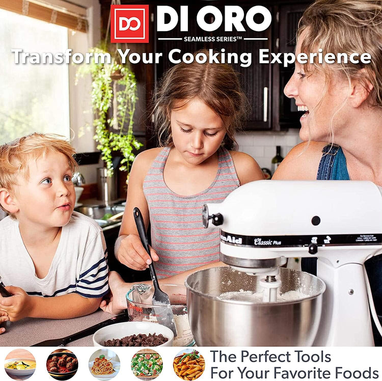 DI ORO Silicone Spatula Set (4 Count)