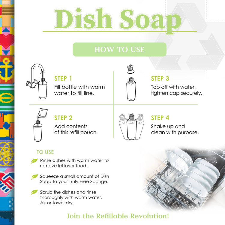 Non Toxic Dish Soap Kit (16 Fl Oz)