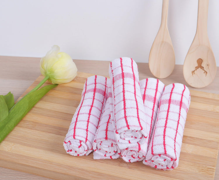 Kitchen Dish Cloths Set of 8 (8 Count)