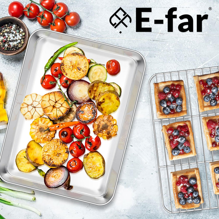 Baking Sheet with Wire Rack (2 Count)