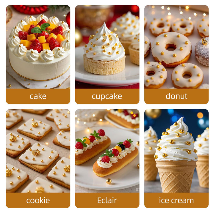 Gold Pearl Sprinkles (4.58 Ounce)