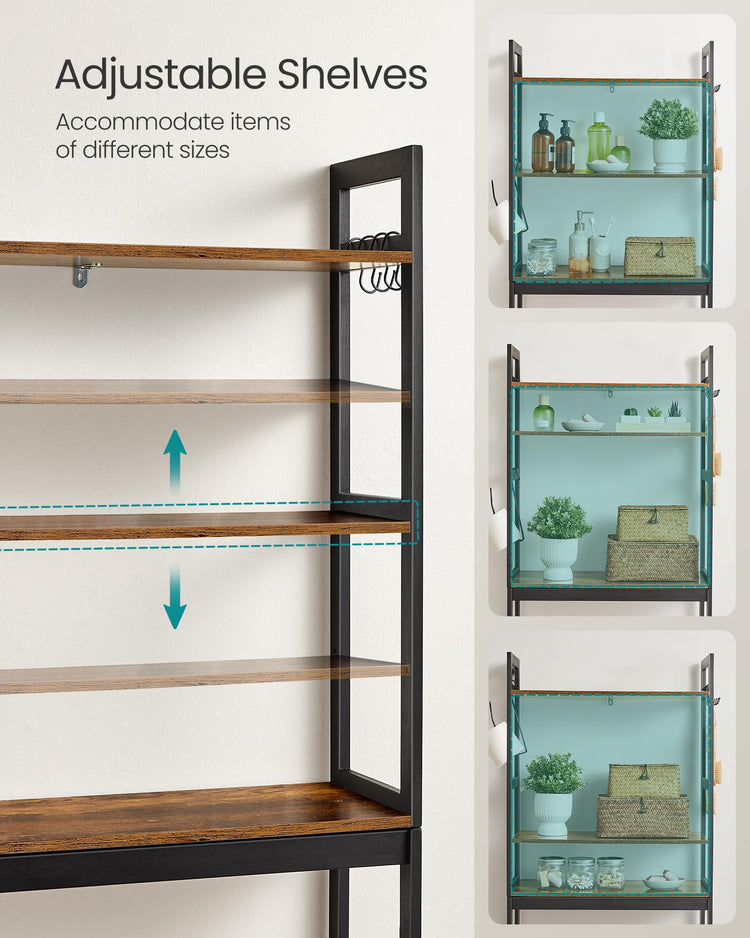 3 Tier Over The Toilet Storage