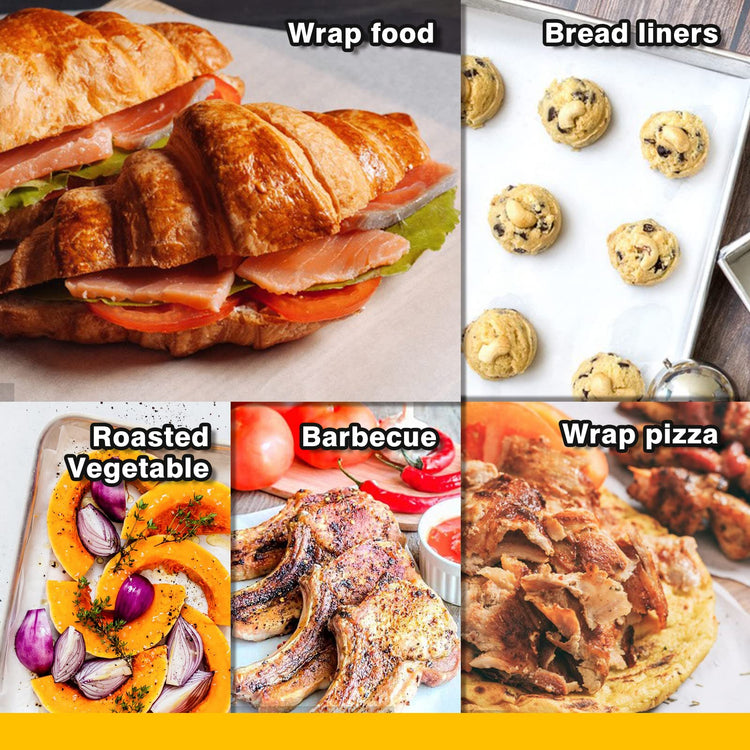 500 Pcs Parchment Paper Baking Sheets