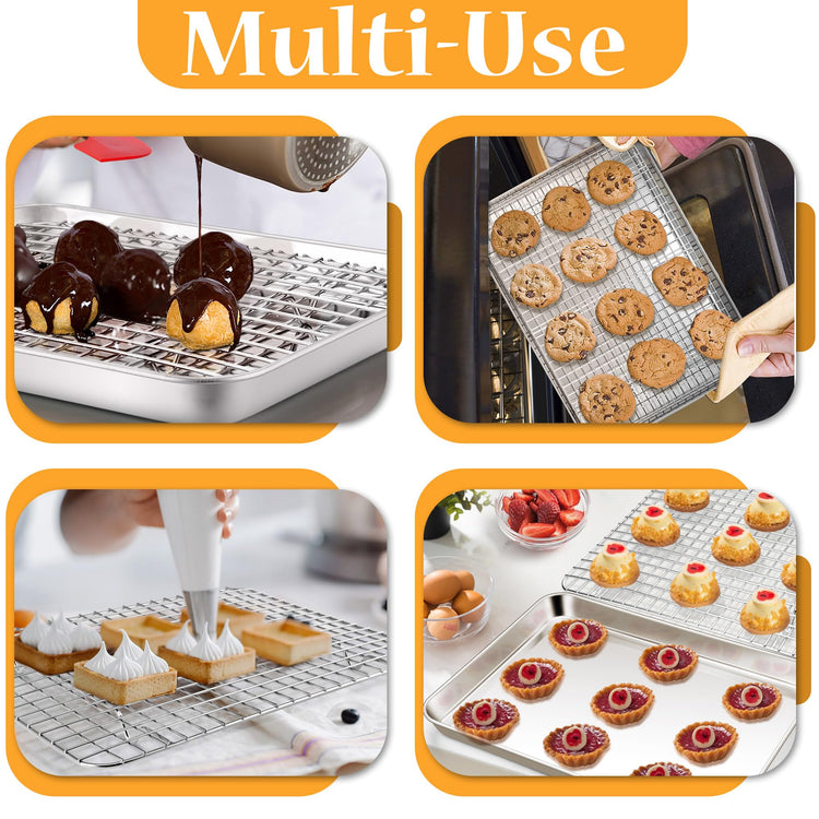 Cookie Sheets with Cooling Racks (2 Count)