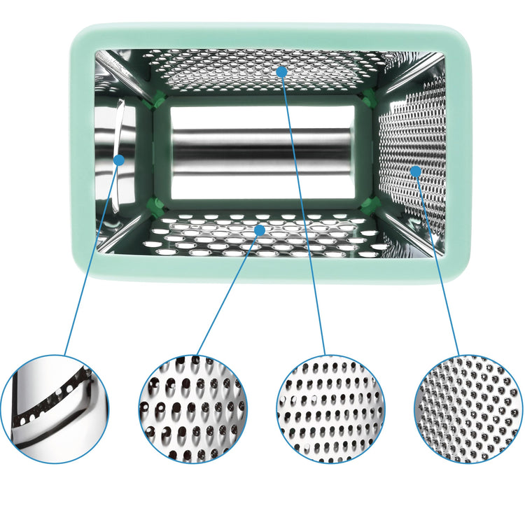 Stainless Steel XL Cheese Grater for Kitchen