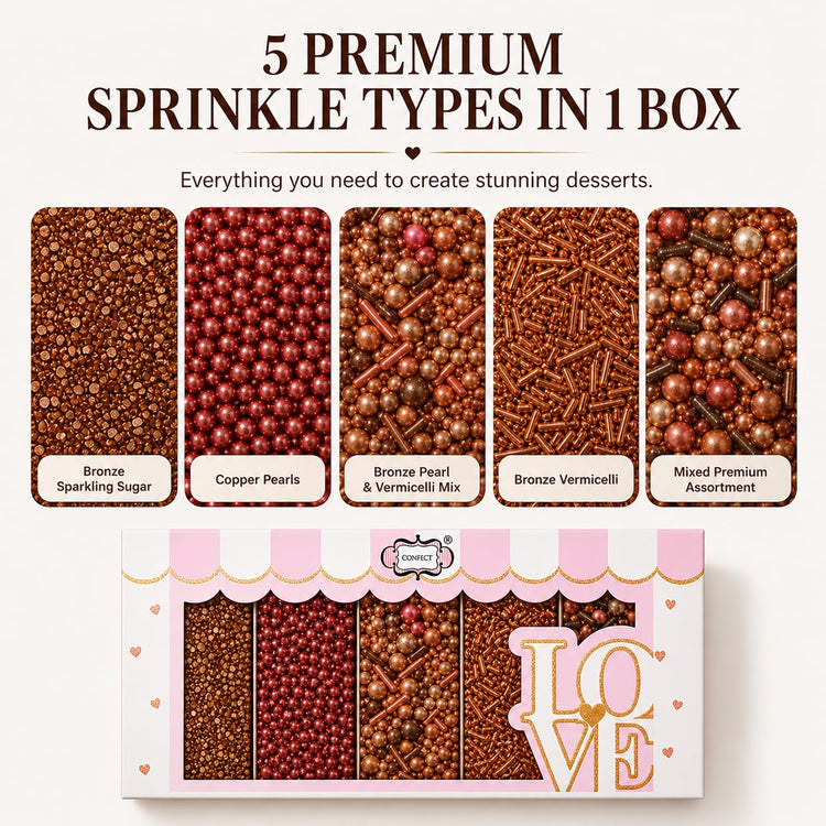 Metallic Sprinkles Mix (5 Ounce)