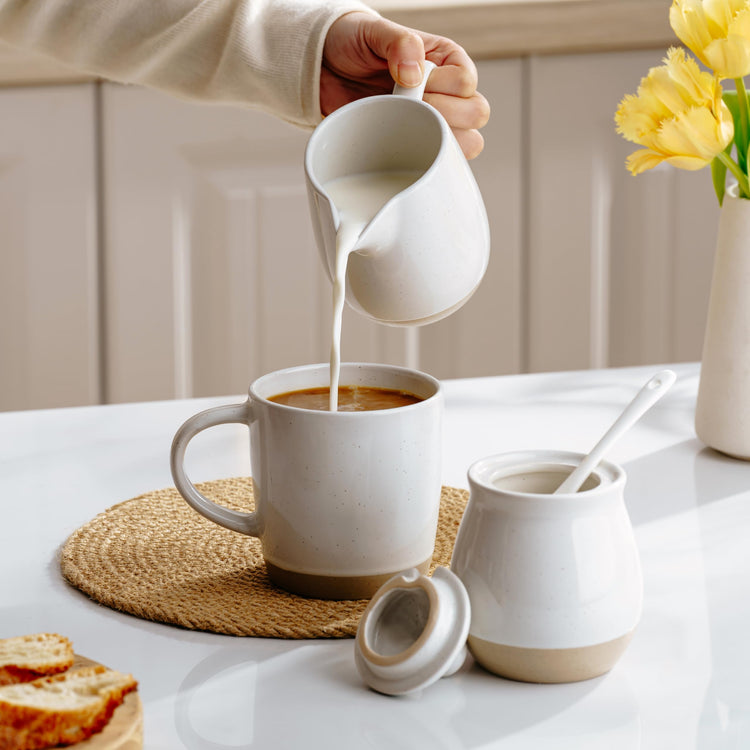 10oz Sugar Bowl & 13oz Creamer Set