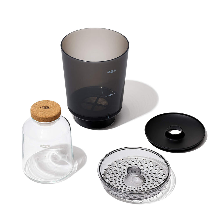 Brew Compact Cold Brew Coffee Maker (24 oz brewing container, 16 oz yield / Cold Brew Maker)