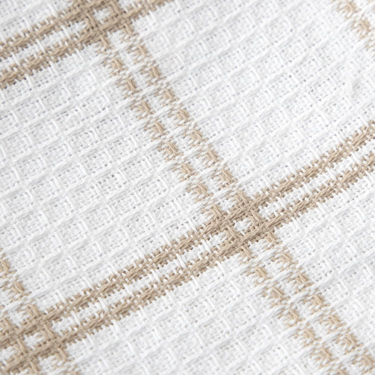 T-FAL Premium Waffle Dish Cloths: Highly Absorbent, Super Soft Long Lasting - 100% Cotton, 12"x13" Flat Waffle Dish Towel for Cleaning & Drying Dishes, (4-Pack), Sand - Nestoria