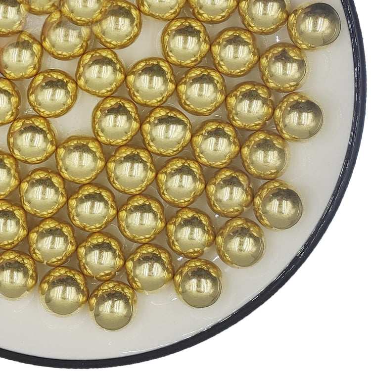 Gold Pearl Sugar Sprinkles 3.53 oz (3.5 Ounce)