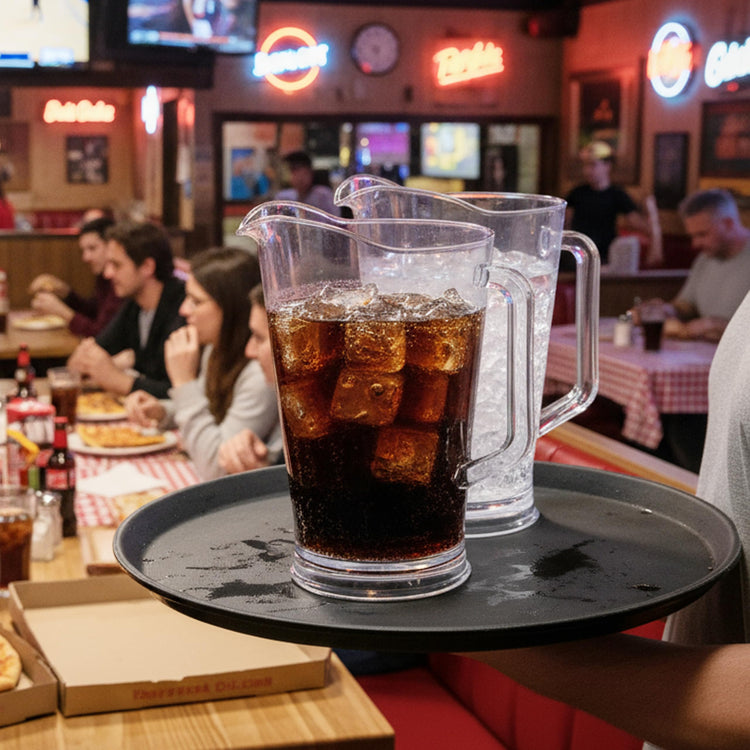64oz Bistro Clear Pitcher (2 Count)