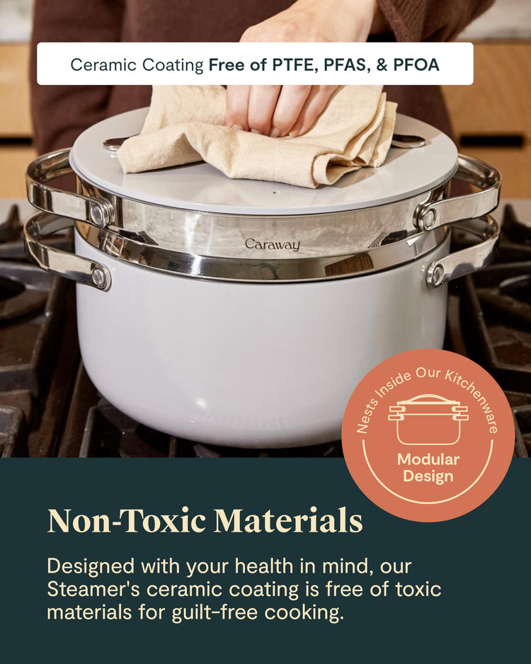 Steamer Stainless Steel Steamer with Handles