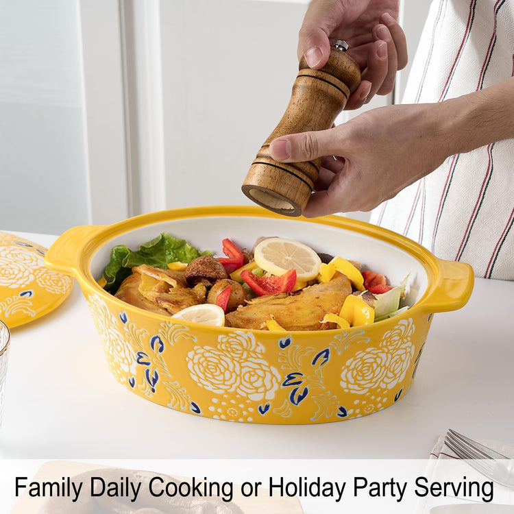 Ceramic Casserole Dish With Lid