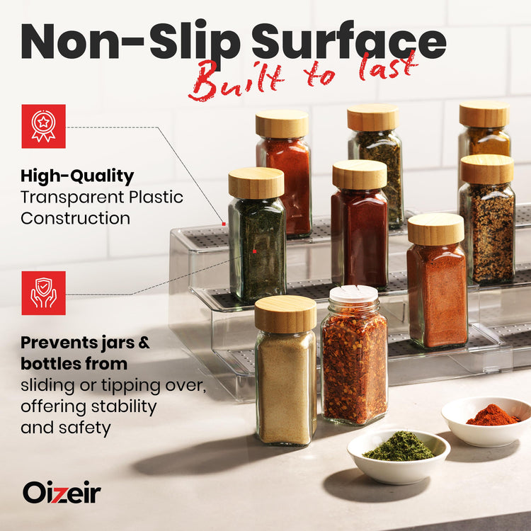 Expandable Spice Organizer Rack