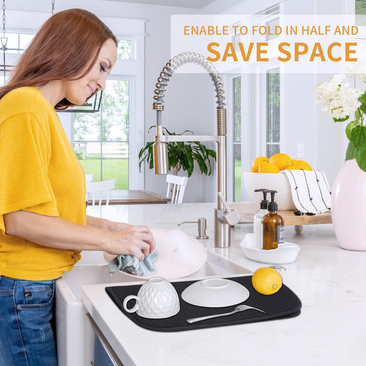 Dish Drying Mats 2 Pack (2 Count)