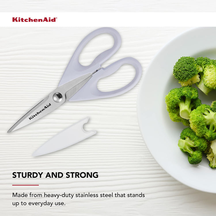 All Purpose Kitchen Shears with Protective Sheath Durable Stainless Steel Scissors