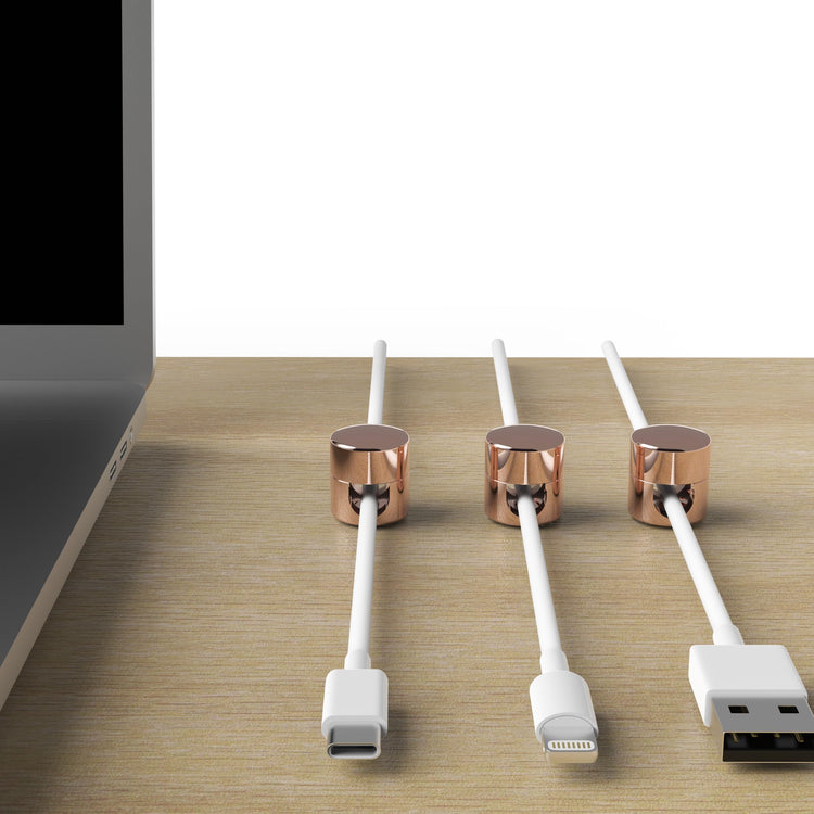 Cable Anchors for Desk Organization (3 Count)