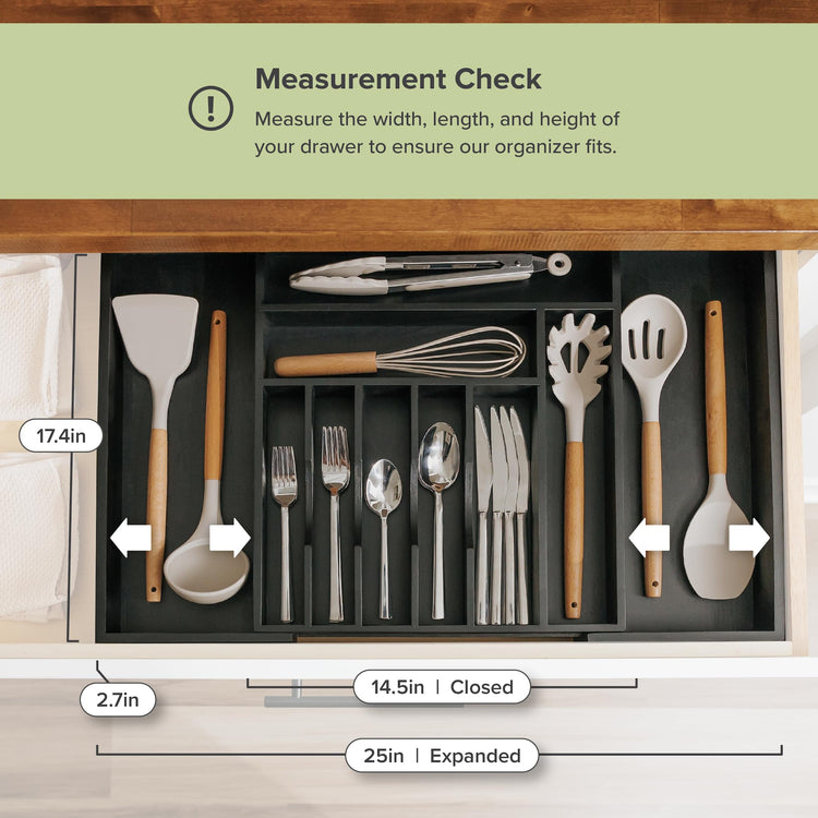 Silverware & Utensil Drawer Organizer