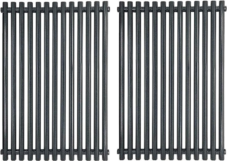 PG525 (2-Pack) 17 1/4 x 11 3/4 inch Porcelain Steel Grill Grid Grates for Weber 7525 Weber Spirit 300,E-310 & E-320, Spirit S-310 & S-320,Genesis 1000-5000 Spirit 700, Weber 900