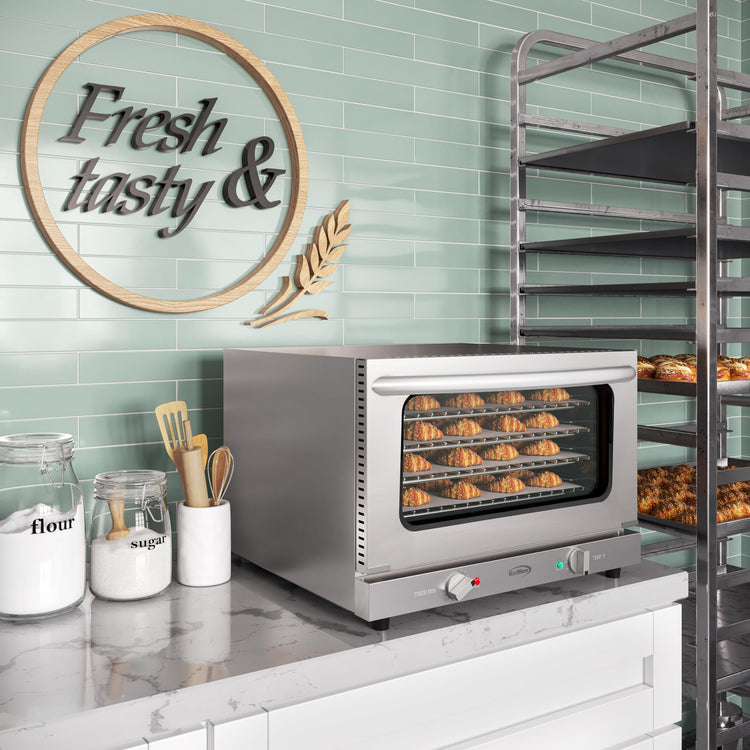 23 in. Commercial Countertop Convection Oven for Half