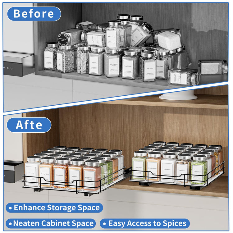 Pull Out Spice Rack