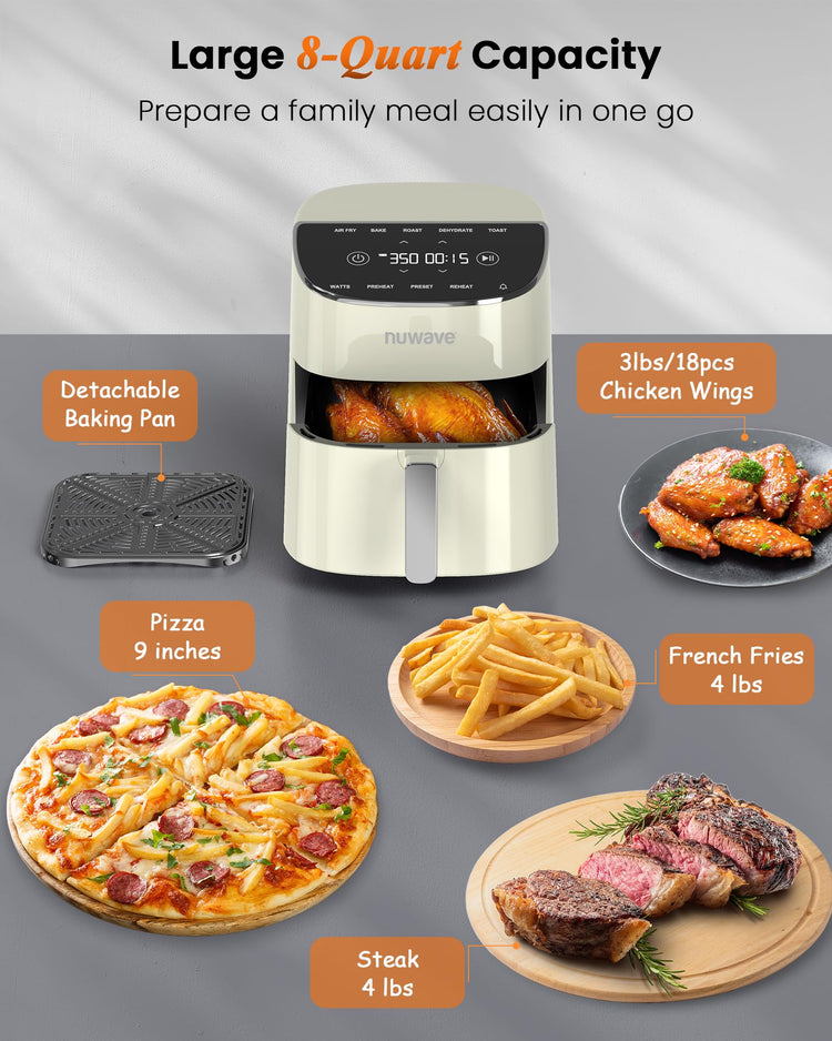 Brio Plus Air Fryer 8 Qt