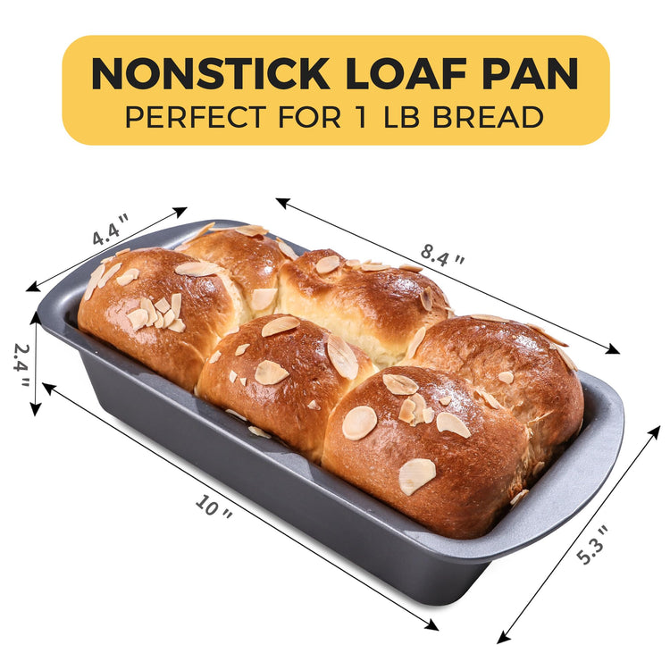 3 Pack Loaf Pan Set (3 Count)