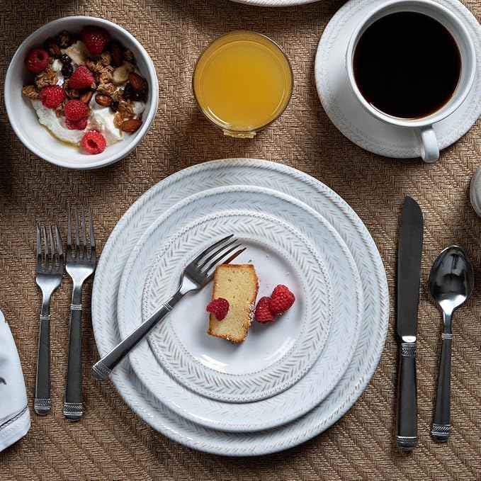 Juliska Le Panier 16pc Place Setting - Whitewash